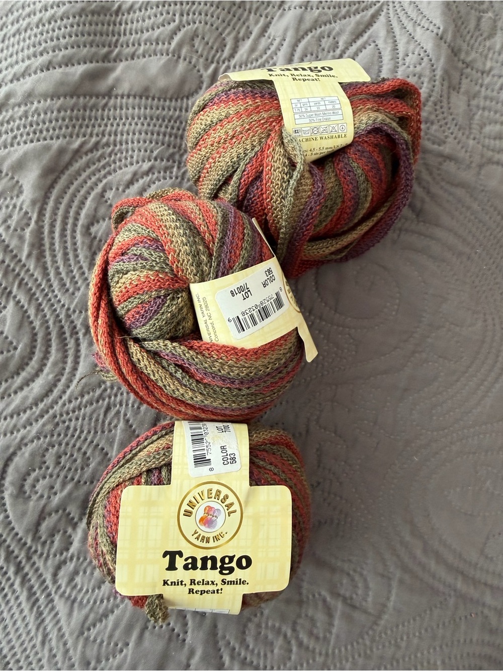 Universal Yarn Tango Self-Striping Yarn - Autumn Blend